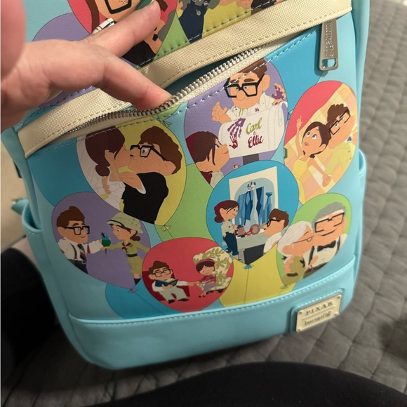 LoungeFly Disney Pixar UP Carl & Ellie Lifetime Scenes Backpack-VERY Gently Used main image 5